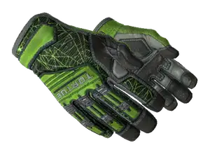 ★ Specialist Gloves | Emerald Web (Well-Worn)