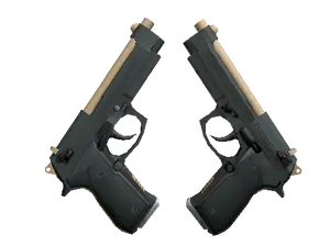 Dual Berettas | Contractor (Minimal Wear)