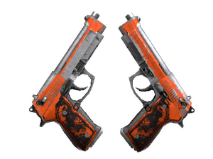 Dual Berettas | Demolition (Battle-Scarred)
