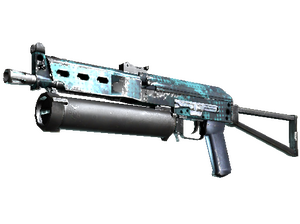 PP-Bizon | Cobalt Halftone (Field-Tested)