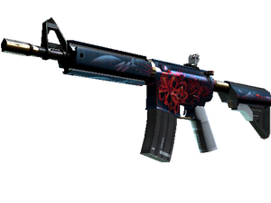 M4A4 | Spider Lily (Minimal Wear)