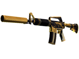 M4A1-S | Golden Coil (Minimal Wear)