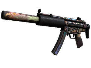 MP5-SD | Necro Jr. (Battle-Scarred)