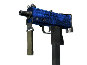 MAC-10 | Lapis Gator (Minimal Wear)