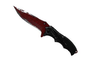 ★ Nomad Knife | Crimson Web (Battle-Scarred)