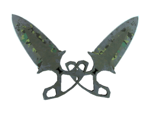 ★ StatTrak™ Shadow Daggers | Boreal Forest (Battle-Scarred)