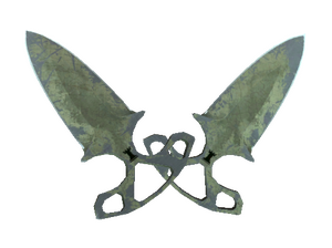 ★ Shadow Daggers | Safari Mesh (Battle-Scarred)